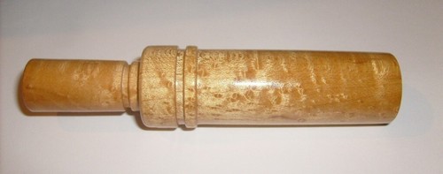 Duck Call - Birdseye Maple - Metal Reed Mallard by Breland