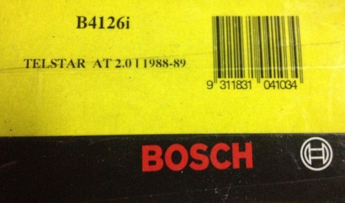 FORD TELSTAR AT 2 LITRE 1987-89 SPARK PLUGS & LEADS BOSCH - Picture 2 of 2