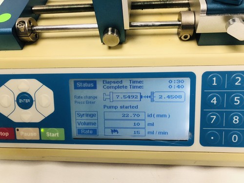 Chemyx Fusion 200 Two Channel Syringe Pump Tested Working - Picture 13 of 17