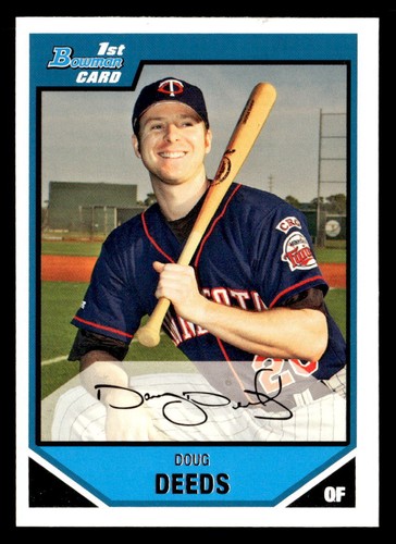 Doug Deeds 2007 Bowman Prospects Card #BP79 Minnesota Twins