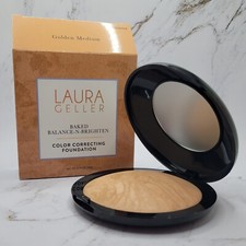 Laura Geller Baked BalanceNBrighten Color Correct Foundation GOLDEN MEDIUM .71oz