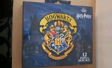 NEW 12 Days Of Socks HARRY POTTER Shoe Size 6-12 NIB Gift Wizarding World
