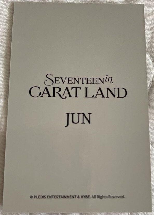SEVENTEEN in CARAT LAND 2024 MERCH 8th Fan meeting OFFICIAL MD