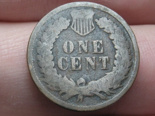 1874 Indian Head One Cent Penny- Good Details