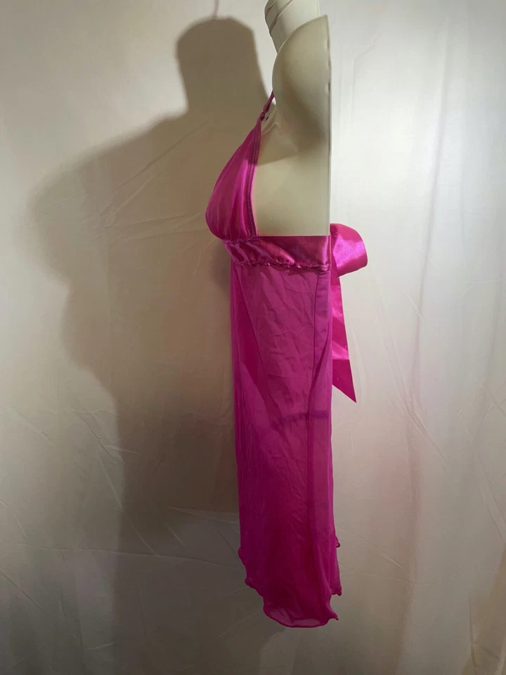 Lingerie Babydoll Feminina Seven Til Midnight Rosa Fúcsia Tamanho Único Compatível com Grande - Imagem 2 de 4