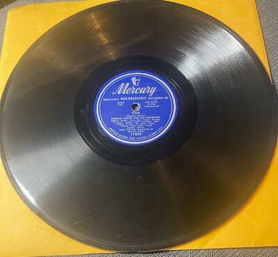 洋楽 CHARLIE PARKER MERCURY 78 Passport/ Visa 78 CHARLIE PARKER Visa / Passport 1949 Mercury 11022 plays VG | eBay