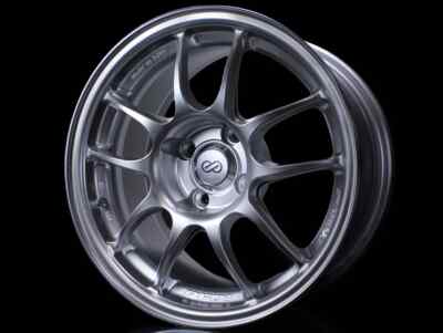 1) 16x7 Enkei PF01 4x100 +43 Silver Paint Wheel | eBay