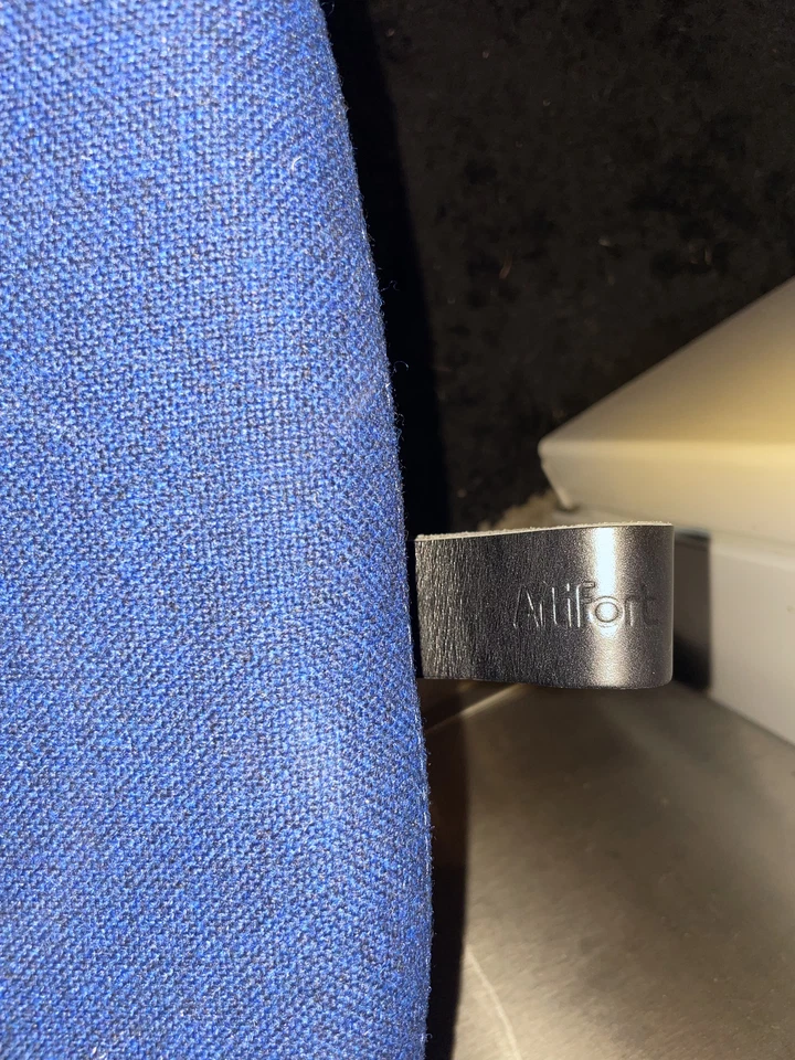 Patrick Norguet Artifort Lilla 2.0 Low Stool Blue Fabric *NEW* 4 AVAILABLE - Image 2 of 2