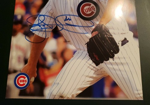 Ryan Dempster Signed Photo Card Chicago Cubs Autograph Auto - Picture 3 of 6