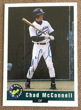 Chad McConnell 1992 Classic Draft Picks Autograph #10 Philadelphia Phillies RC