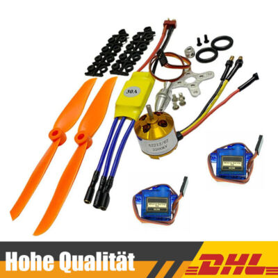 2212 2200kv Bürstenloser Motor RC 30A ESC Brushless Outrunner +SG90