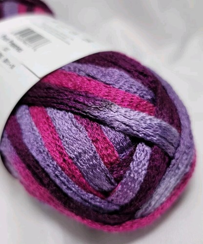 Premier Yarn Starbella 33 Yard Skein Color 07 Plum Preserves 3.5 oz Acrylic - Picture 5 of 6