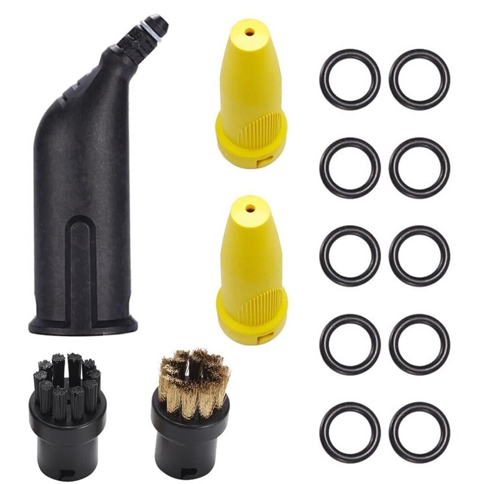 Complete Nozzle and Brush Set for Karcher Steam Vacuum Cleaner SC2 SC3