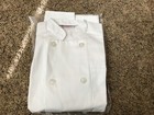 Uncommon Threads 402 Long Sleeve Chef Coat Jacket White New various sizes