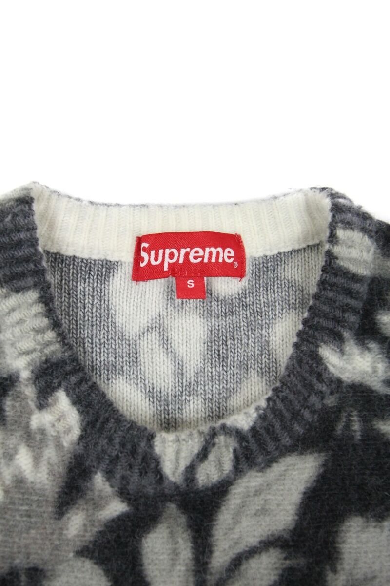 Supreme Printed Floral Angora Sweater Black Small | eBay Supreme Printed Floral Angora Sweater Black Small | eBay