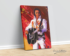 Elvis Presley - Guitar Legends in Colour by Canvas Collections