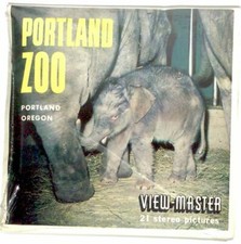 PORTLAND ZOO PORTLAND OREGON 3d View-Master 3 Reel Packet SEALED