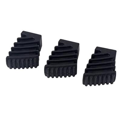 3 Stück Ersatz Gummifüße kleiner Code für Drum Hardware Becken Ständer schwarz