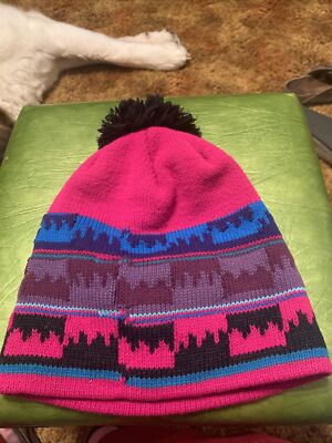 90’s patagonia Winter Cap Vtg Patagonia ? Hat 90s Retro Winter Cap USA Warm Thick Pom | eBay