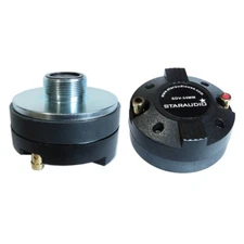 2Pcs 2000W 34MM Audio Speaker Titanium Compression Screw-On Horn Driver Tweeter