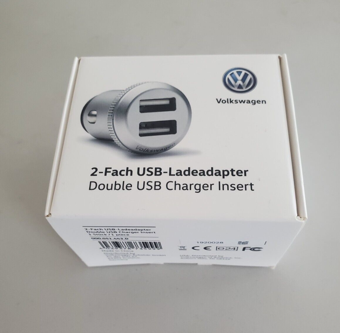 Original OE VW Audi Skoda 000051443D Telefon Ladegerät online  