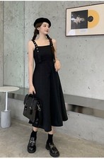 Yusha Black Sleveless Off Shoulder MIDI Dress size XL Appr 14-16 UK, New