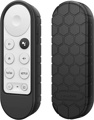 Case for Google Chromecast TV HD 2022/2020 Voice Remote Anti-Slip Silicone Cover