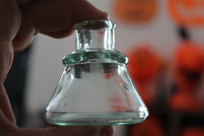 Antique Bright Blue, Cone Ink Well, Item # A - 143