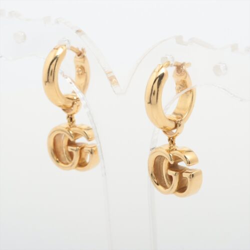 Gucci Double G Earing 750(YG) 8.1g External processing - Picture 1 of 6