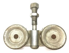 Unbranded Steel 3" Wheel Diameter Track Roller Assembly NOS