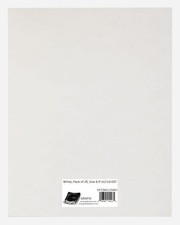 Medium Weight Chipboard   8.5"x11" White Acid-Free 0.057  Sheets Create Three...