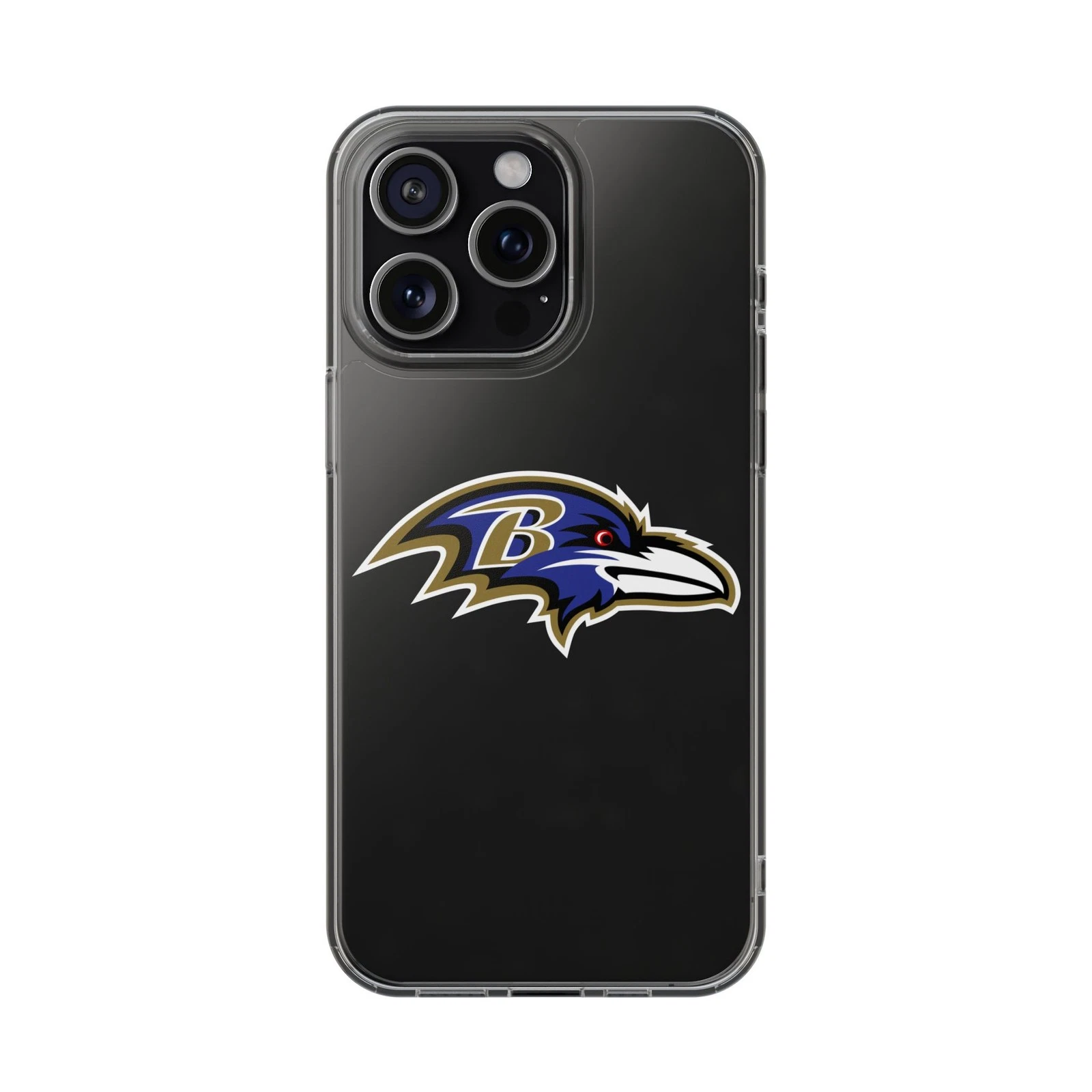 Baltimore Ravens Clear Phone Case for iPhone