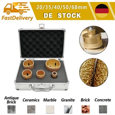 SHDIATOOL Diamant-Fliesenbohrer-Lochsägen-Set Marmor-Granit-Keramik-kostenloser Versand