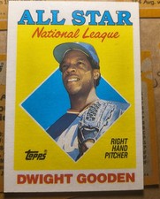 Topps 1988 Topps Dwight Gooden #405 Mets MLB All-Star Baseball Card Base R in S…