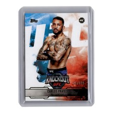 Carlos Prates UFC 2025 Knockout Topps RC #41 Gold 106/188 MMA