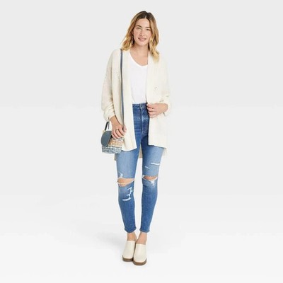 Universal Thread Jeans Women's High Rise Skinny Ankle Size 0R Demin New