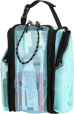 Mesh Shower Caddy Toiletry Organizer Hanging Shower Tote Bag, Quick Dry Shower O