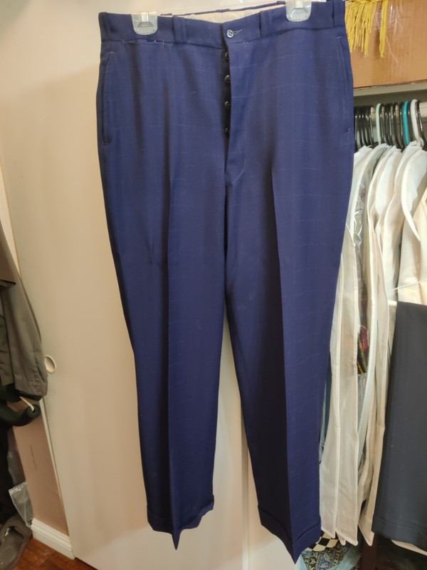 1940s Drop Loop Pants VLV Rockabilly Vintage
