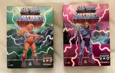 HE-MAN AND THE MASTERS OF THE UNIVERSE DVD KOMPLETTE SERIE ITALIENISCH DOLMEN ANIME