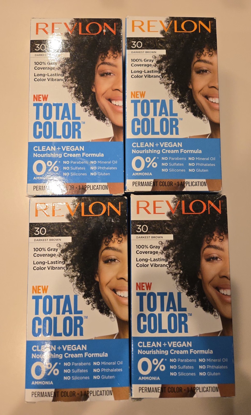 revlon dark brown hair dye (#30)