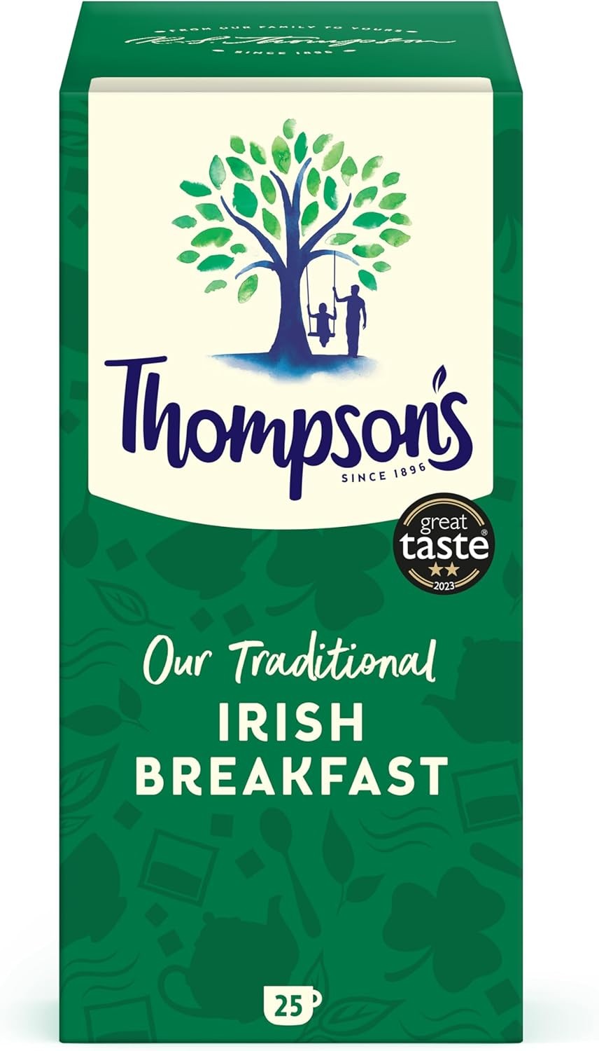 Thompson's - Irish Breakfast 4 x 25 String and Tag Teabags
