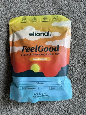 Elional Cortisol Balancing Drink Mix-Tropical Tangerine