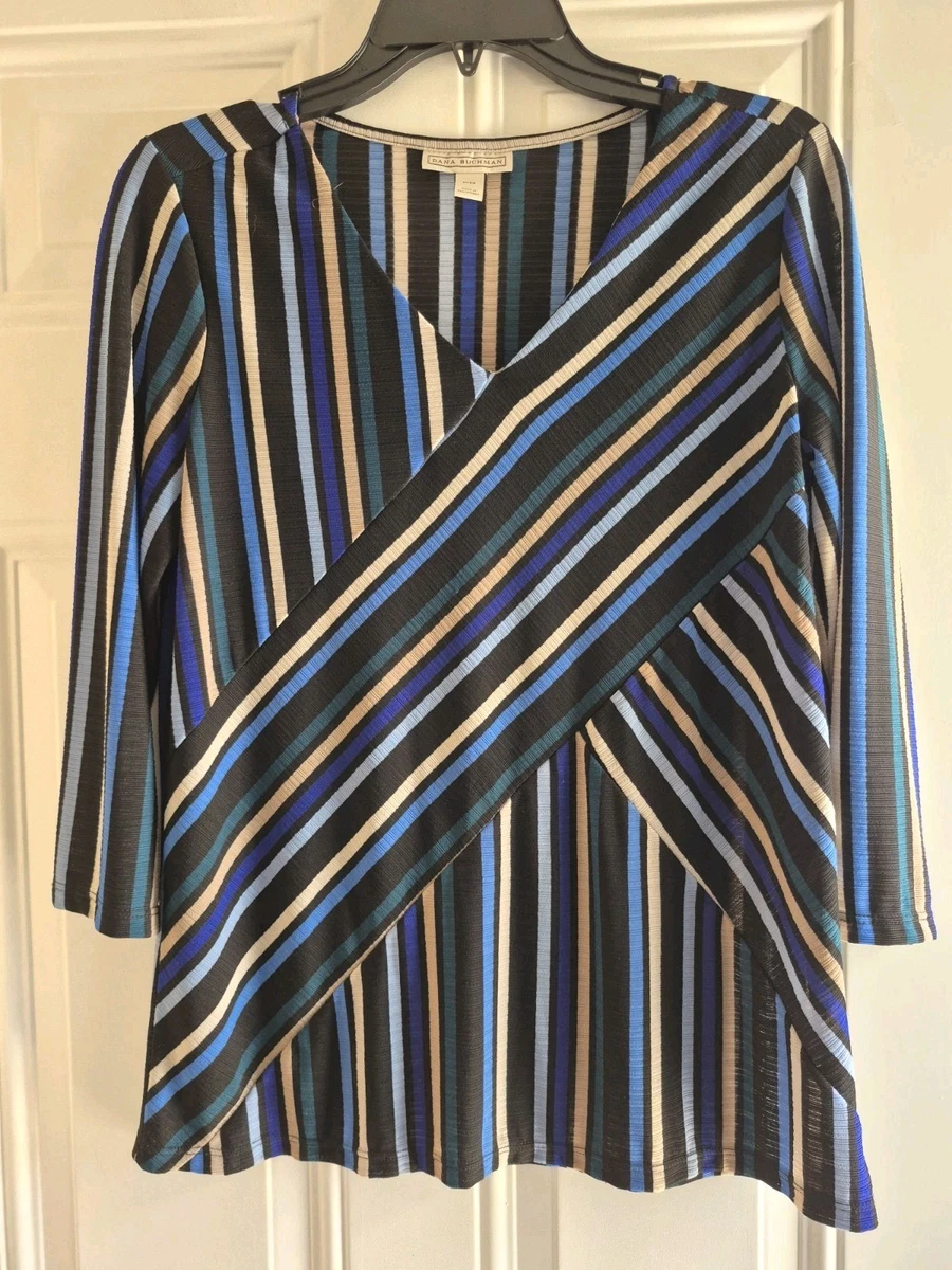 Dana Buchman Striped Tops for Women for sale | eBay