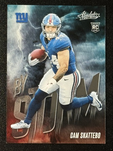 2025 Panini Absolute Cam Skattebo Base (RAW)