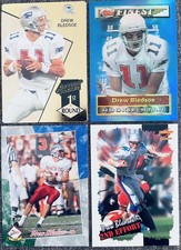 1994 Beckett Footballl Card Monthly #54: Drew Bledsoe - New England Patriots