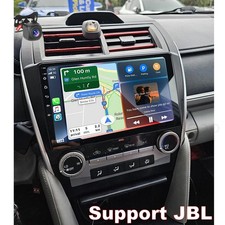 Jbl For 2012-2014 Toyota Camry Car Stereo Radio Android15 Apple Carplay Gps Cam Jbl For 2012-2014 Toyota Camry Car Stereo Radio Android15 Apple Carplay Gps Cam