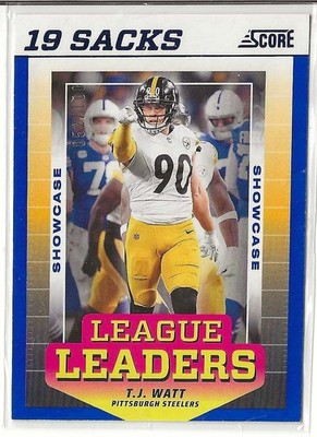 TJ Watt #LL-TWT 2024 Score League Leaders Showcase /100 SSP