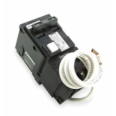 Siemens Bf250a Miniature Circuit Breaker, Bf Series, 50A, 2 Pole, 120/240V Ac,