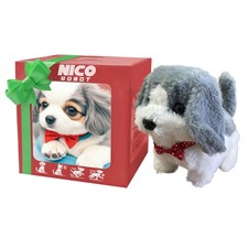 Robot Dog Plush Toy Puppy Electronic Interactive Dog - Walking