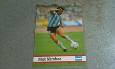 Diego Maradona Argentina SOCCER PLAYER FAX PAX #21 Olympic Star ROOKIE CARD. rookie card picture